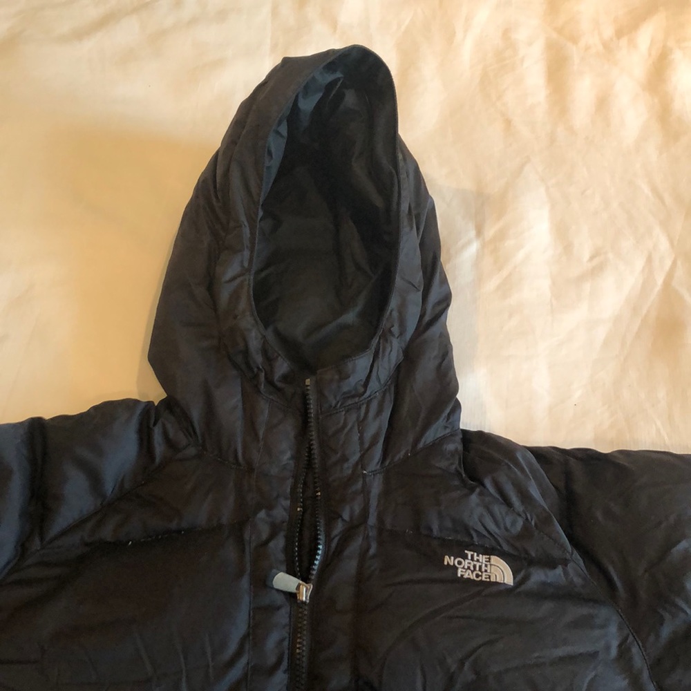 The Northface Black Jacket 550 with Hood